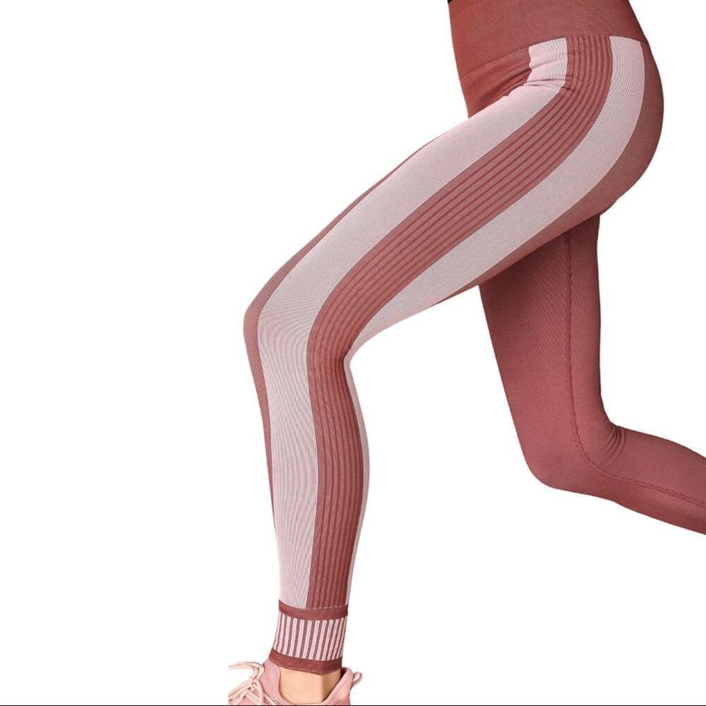 Fabletics High Waisted Seamless Colorblock Legging - image 3